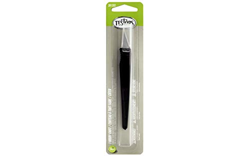 Testor Corp. Hobby Knife Set with 5 Precision Blades - Professional Craft Knife for Model Building, Wood Carving & DIY Projects - Perfect for Artists, Hobbyists & Crafters