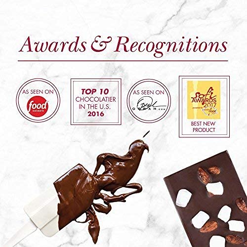 Chuao Chocolatier Sprinkle Dreams Milk Chocolate Mini Bars - Gourmet Preservative-Free Chocolate Snacks | 100-Pack for Gift Baskets, Birthdays, Thank You Gifts & Care Packages | Perfect for Parties, Office Treats & Holiday Celebrations