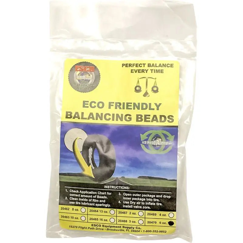 ESCO Tire Balancing Beads (1 Bag) - Perfect for Trucks, ATVs, and Off-Road Vehicles - Reduce Vibration & Extend Tire Life