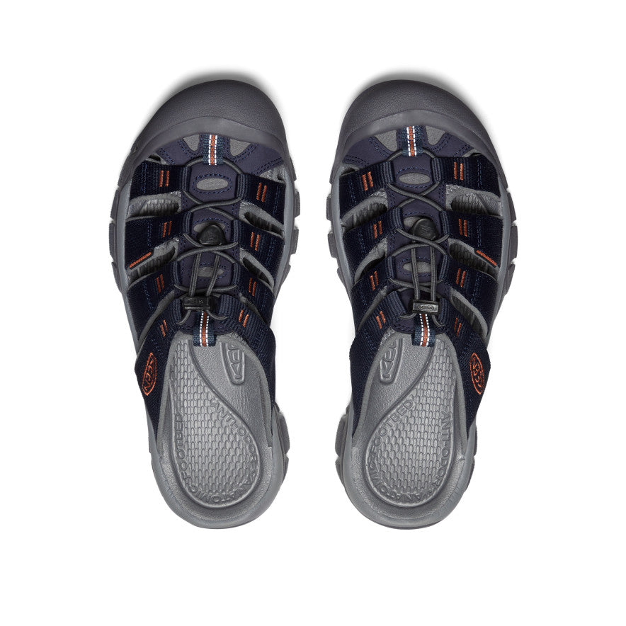 Men's Newport Slide Sandals - Sky Captain/Bombay Brown | Comfortable Summer Slides for Beach, Pool & Casual Wear