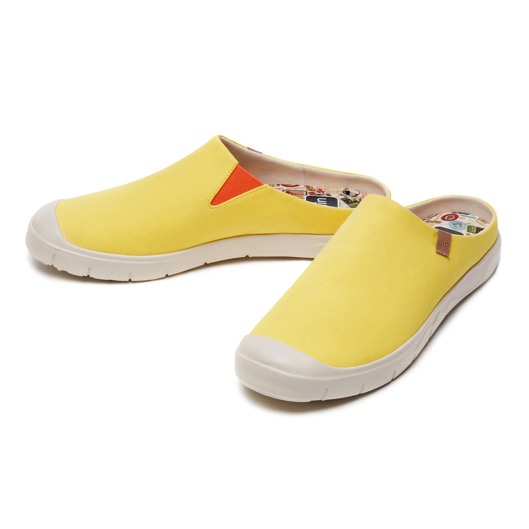 UIN Men's Lightweight Comfortable Loafers - Slip-On Casual Mules for Walking, Travel & Home Use - Art Painted Design (Cadiz Style) - Perfect for Everyday Wear, Office & Vacation