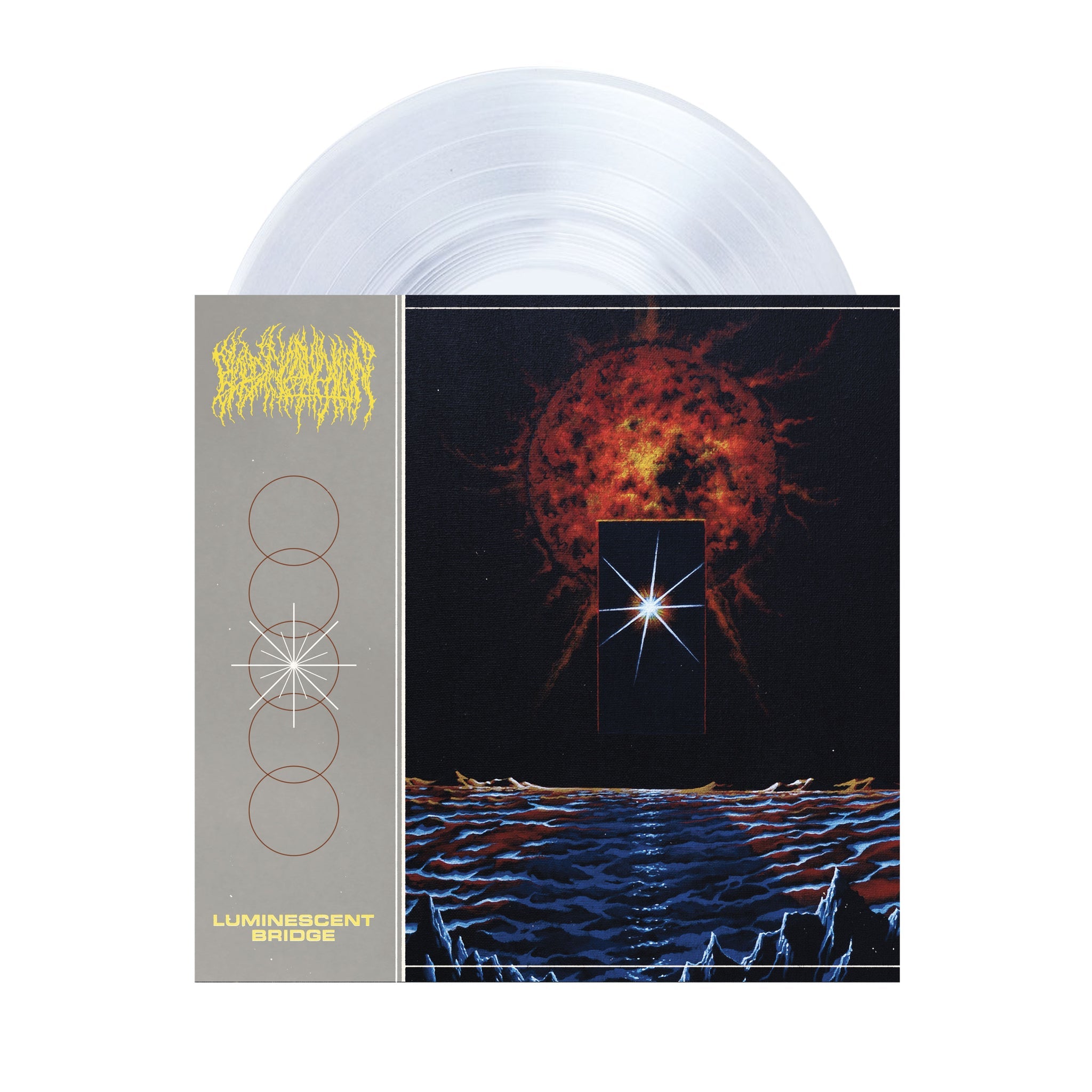 Blood Incantation - Luminescent Bridge Clear Vinyl LP | Limited Edition Collectible Record | Perfect for Metal Music Lovers & Vinyl Collectors | Home Listening & Music Room Display