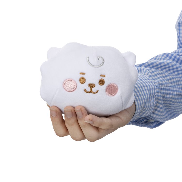 BT21 RJ Baby Motchin Plush Toy - Cute & Soft Stuffed Animal for Kids, Perfect for Cuddling, Gifts, and Room Decor | Ideal for Birthdays, Christmas, and Playtime