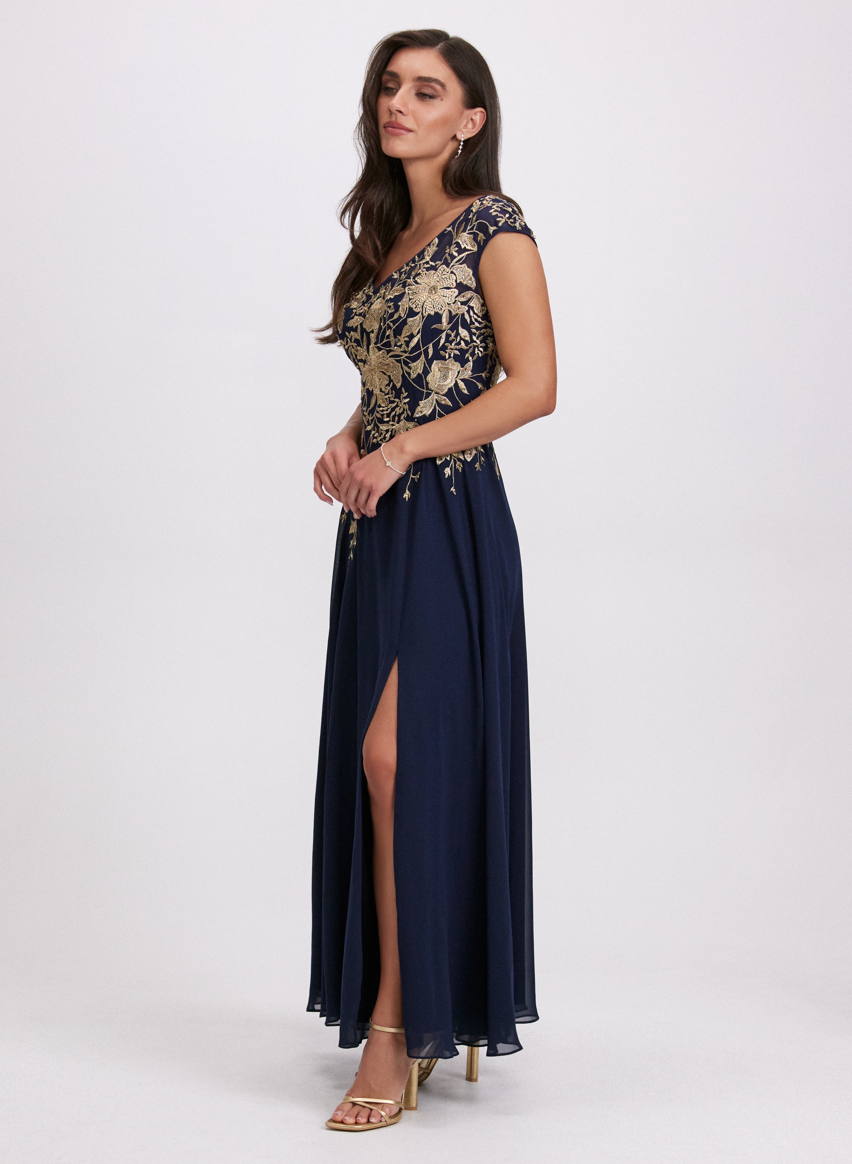 Floral Embroidered Summer Dress for Women - Boho Chic Maxi Dress with Handmade Embroidery, Perfect for Beach Vacations, Weddings & Date Nights