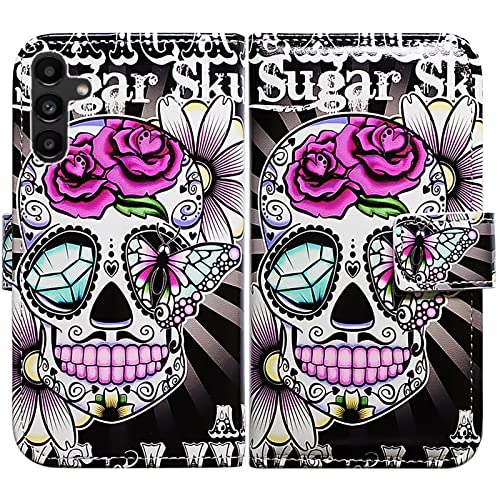 Purple Flower Sugar Skull
