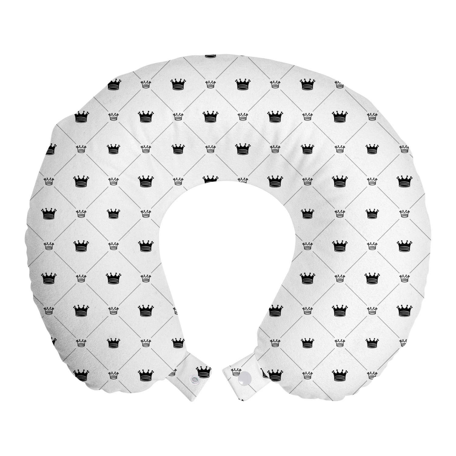 Ambesonne Memory Foam Travel Neck Pillow - 12