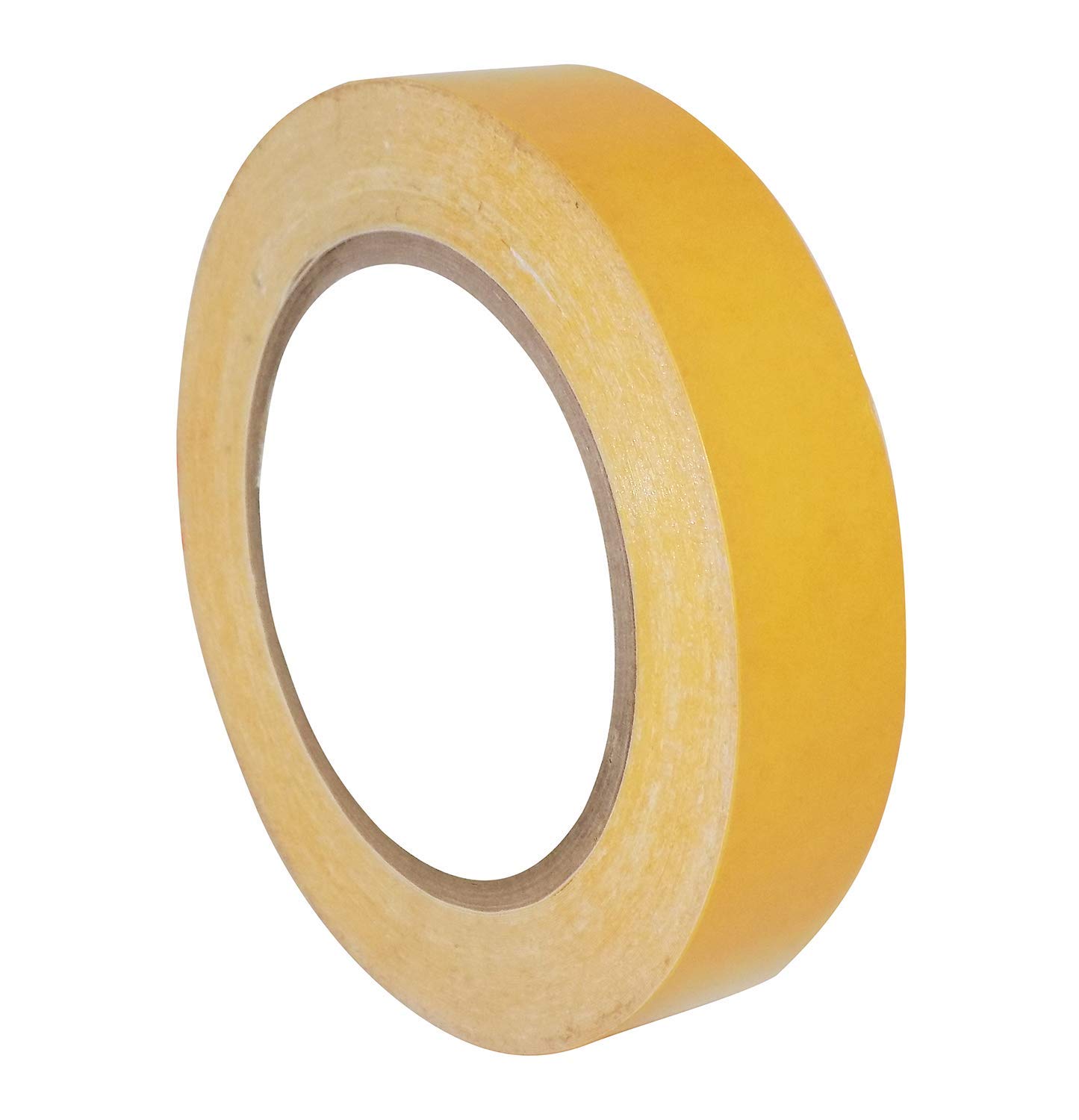 Kabello Stretchy Comfortable Cotton Base Hair Toupee & Extension Tape - 30 Meter Roll (Big Yellow Tape) for Secure Wig Attachment & Natural Hairstyling