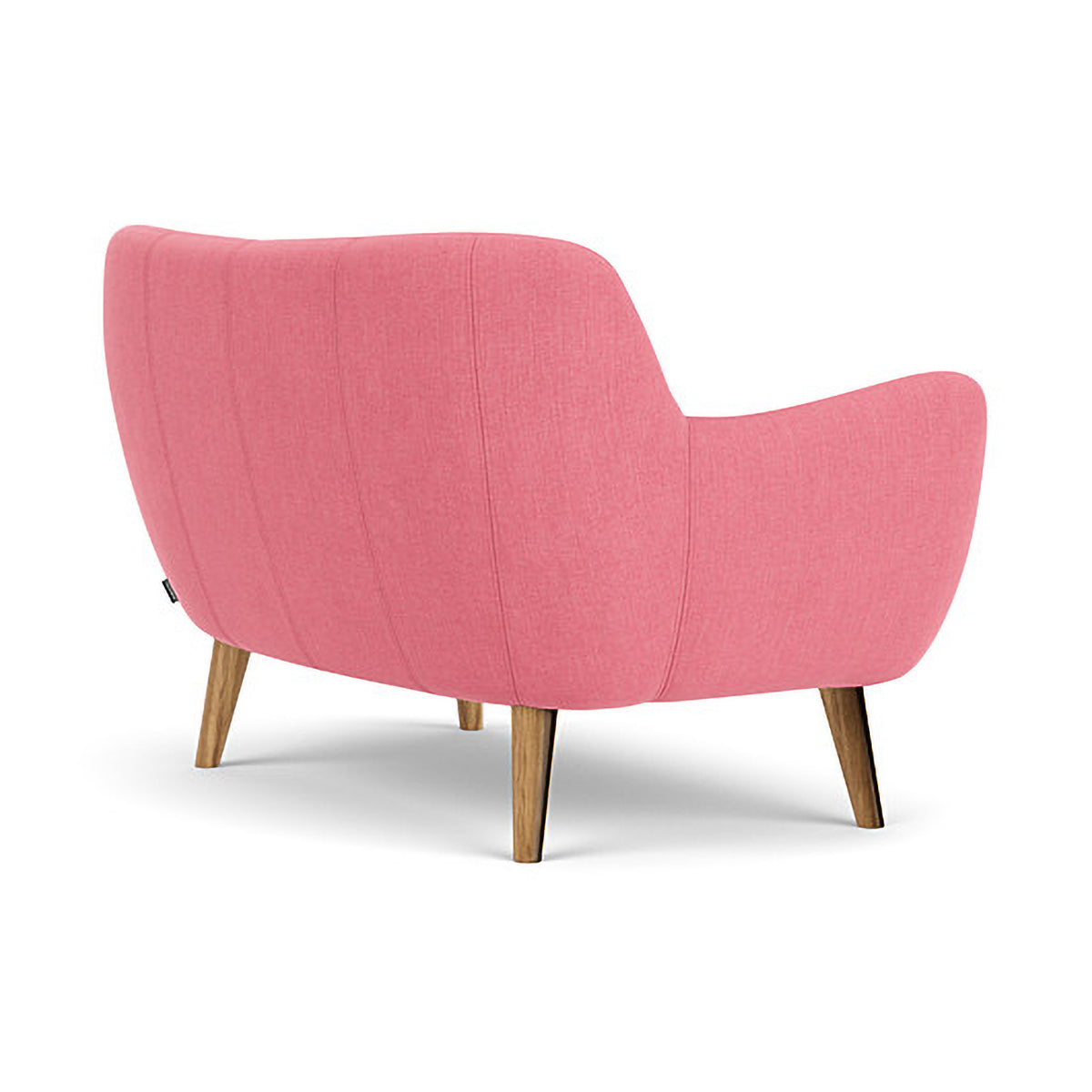 Herman Fabric 2 Seater Sofa - Modern Living Room Couch for Small Spaces, Apartment & Home Decor - Comfortable Loveseat with Soft Upholstery for Relaxing, Entertaining & Cozy Lounging