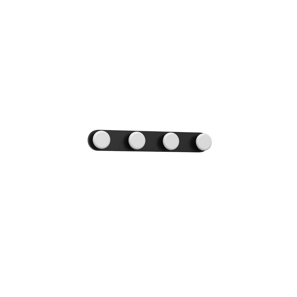 Kuzco Lighting VL63416-BK Rezz Modern LED Bathroom Vanity Light Fixture in Black - Perfect for Contemporary Home & Hotel Decor