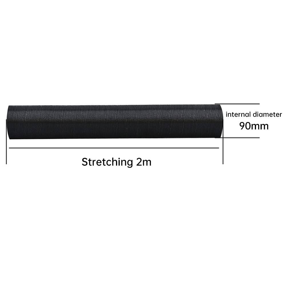 SEADEAR Car Heater Air Inlet Pipe - Insulated Aluminum Foil Tube for Vehicle Heating System | Winter Warm Air Intake Accessory for Parking & Cold Weather Use