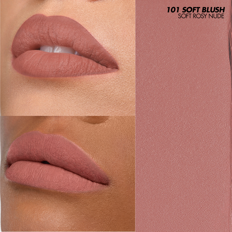 Rouge Artist Velvet Nude Soft Blush 101 - Creamy Matte Blush for Natural Flush | Vegan & Cruelty-Free Makeup | Perfect for Everyday Wear & Special Occasions
