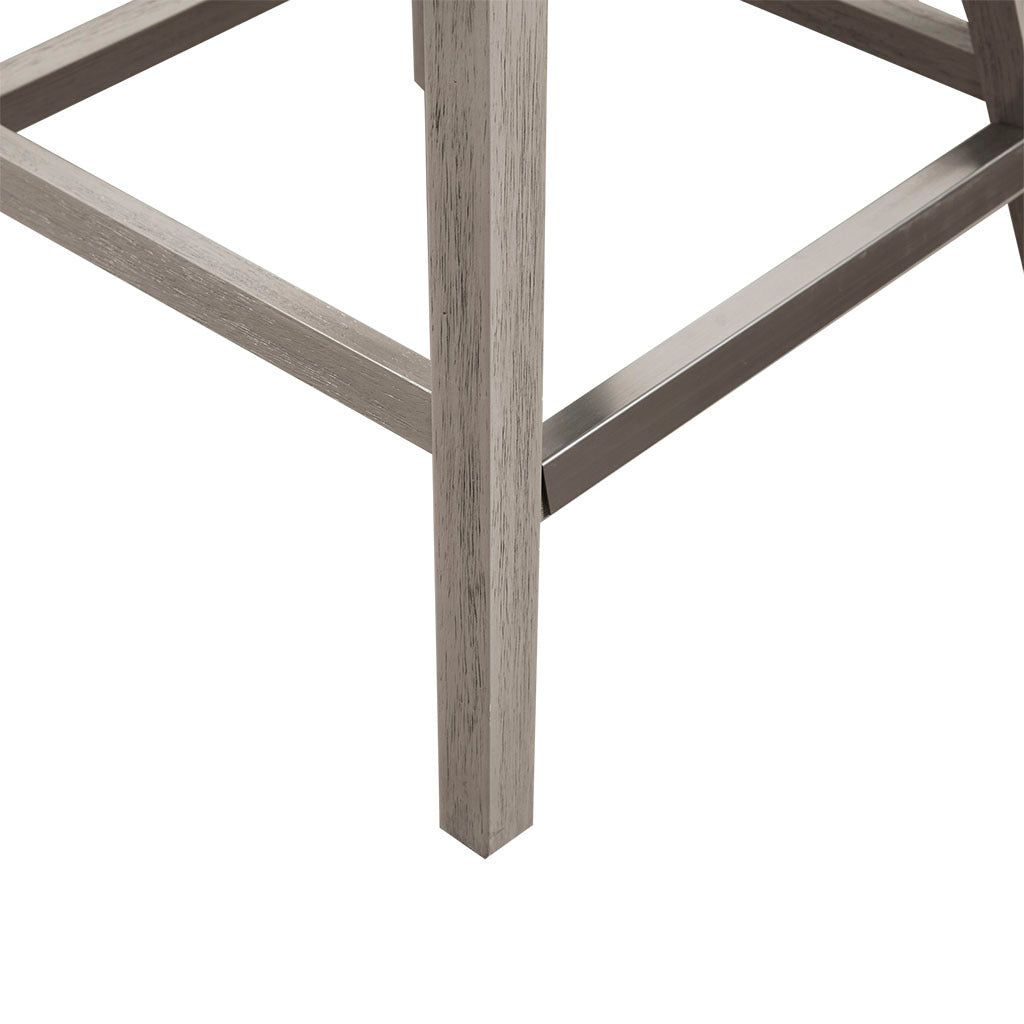 DTY Indoor Living Swivel Counter Stool - Adjustable Height Bar Stool with Padded Seat for Kitchen Island, Breakfast Nook & Home Bar - Comfortable Modern Dining Chair for Small Spaces