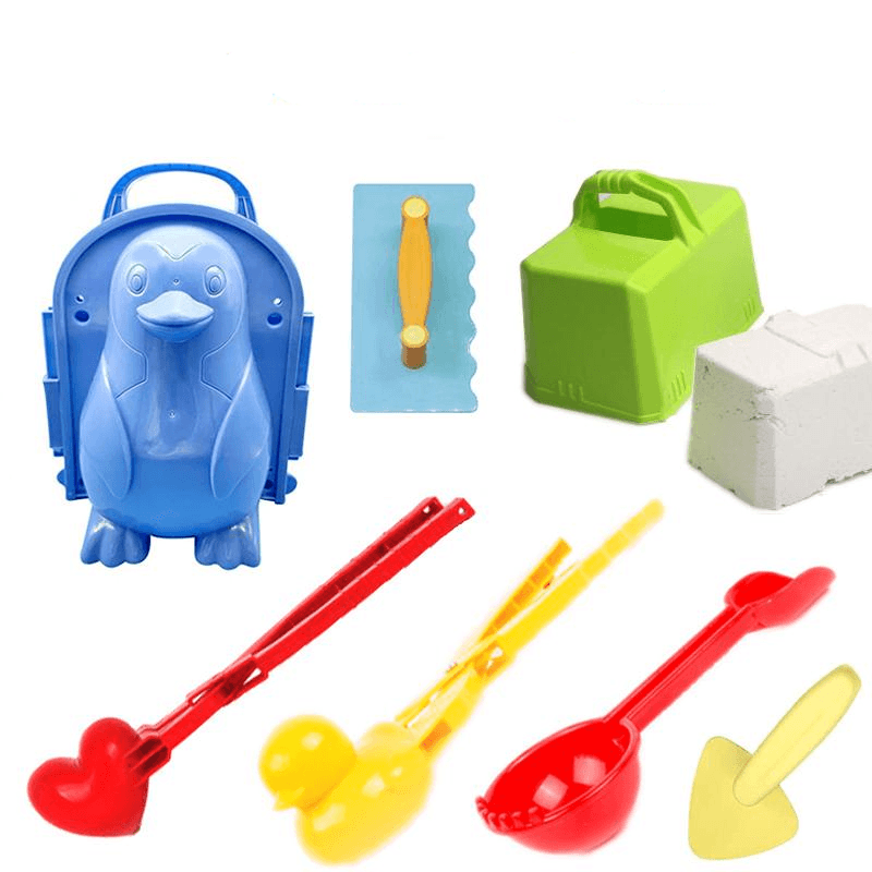 Best Winter Snow Toy Kit for Kids - Fun Outdoor Snow Play Set with Snowball Maker & Shovel - Perfect for Snowball Fights & Snowman Building