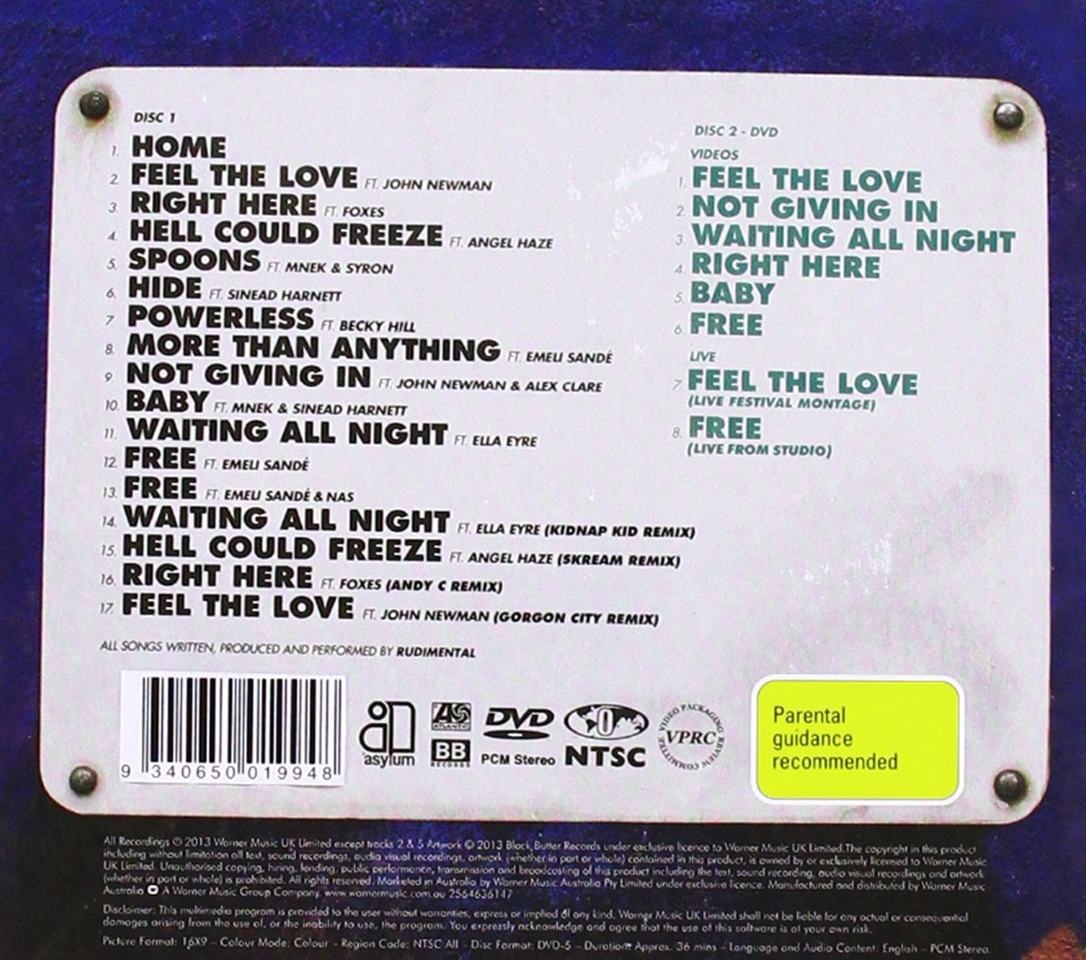 RUDIMENTAL - HOME: 5 Bonus Tracks Plus | Electronic Dance Music Album for Parties, Workouts & Home Listening