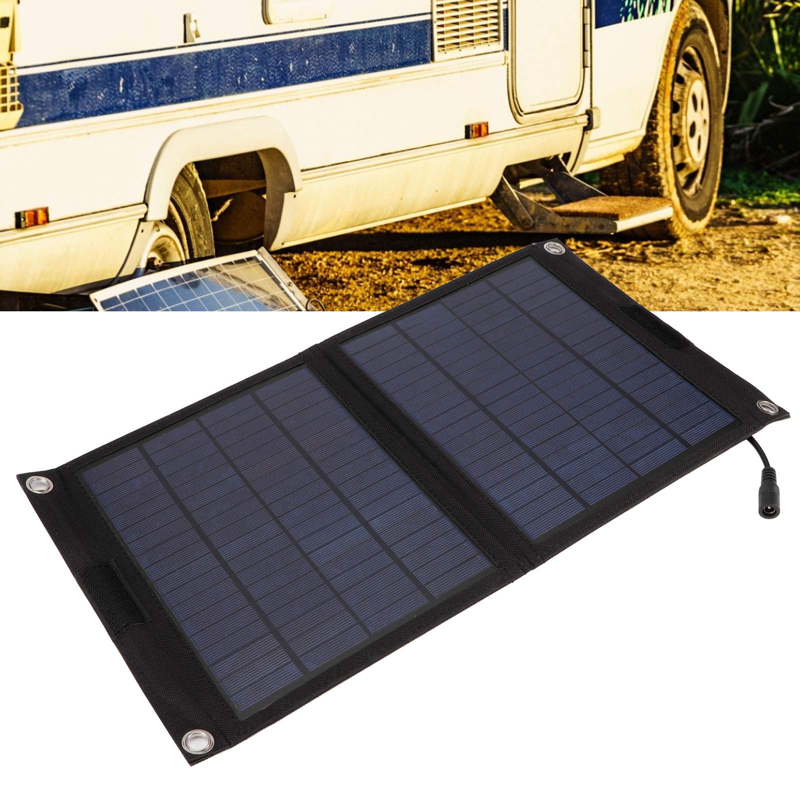 High-Efficiency Solar Panel Battery Charger for Cars - Portable Power Solution for Camping, Road Trips & Outdoor Adventures