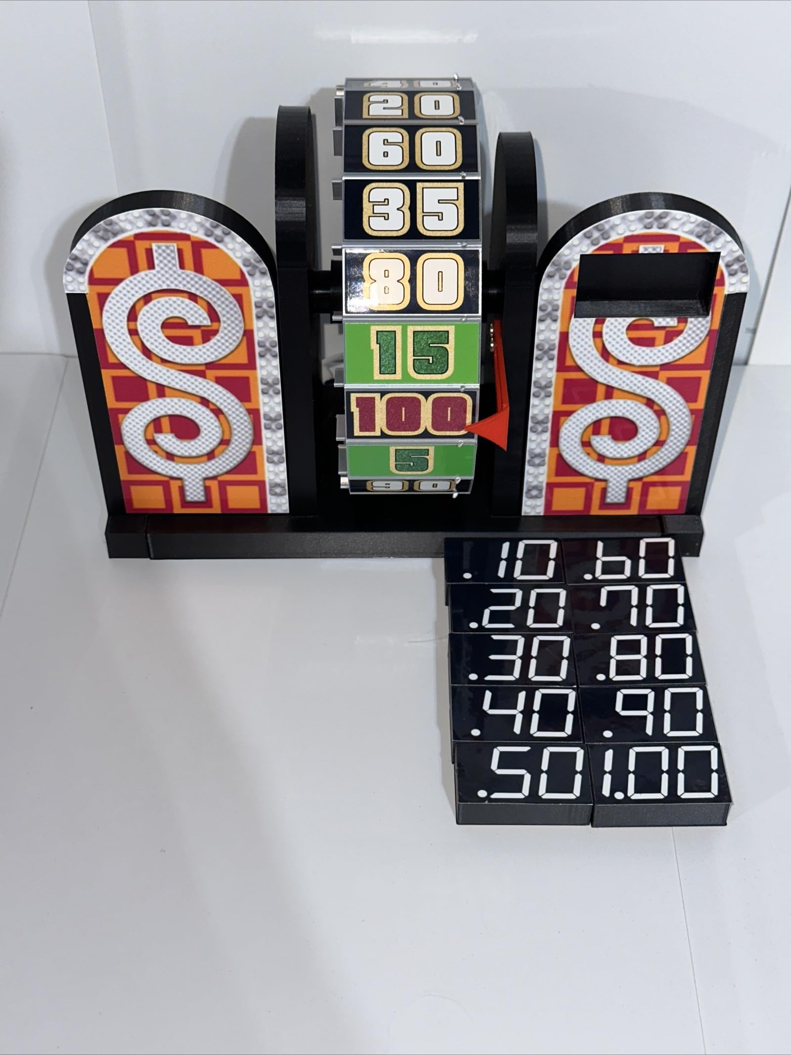Price is Right Deluxe Wheel Game with Electronic Scoreboard - 7x9x6 Inches - Fun Family Game Night & TV Show Party Accessory