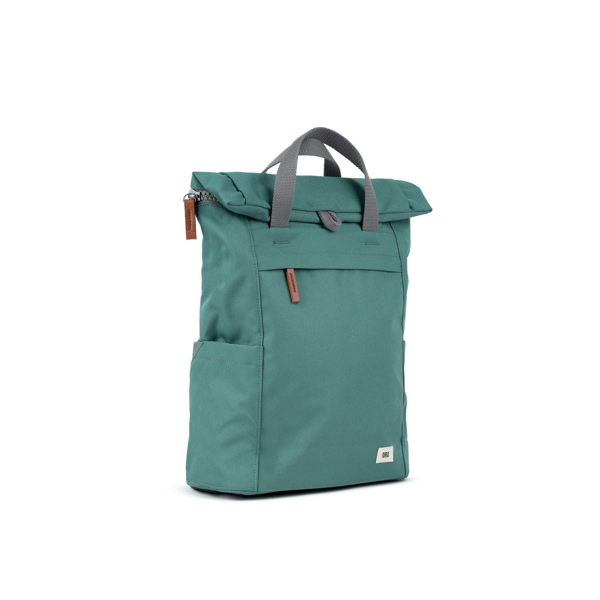 Finchley A Sage Recycled Canvas Tote Bag - Eco-Friendly & Durable for Shopping, Beach & Daily Use