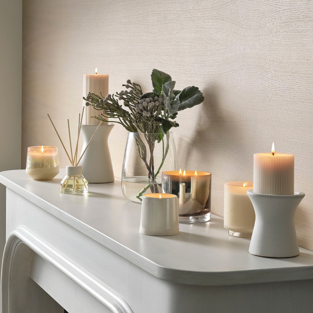 Winter White Small Aromatic Diffuser - Essential Oil Diffuser for Home, Office & Spa | Perfect for Relaxation, Aromatherapy & Stress Relief