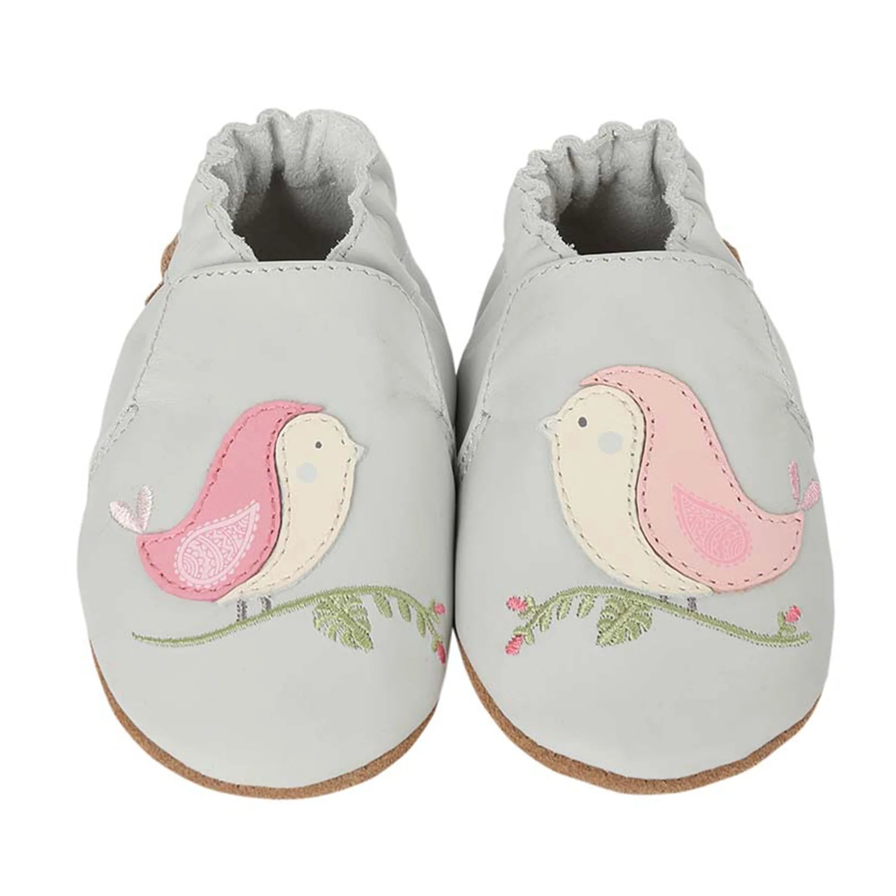Robeez Bird Buddies Soft Sole Baby Shoes - Comfortable & Lightweight for First Walkers - Perfect for Indoor Play, Outdoor Adventures & Special Occasions