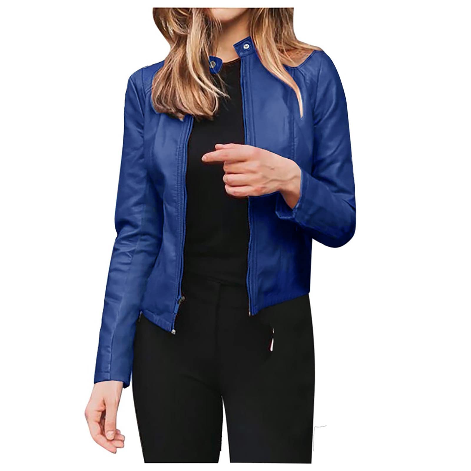 Women's Oversized Blazer Jacket - Office & Casual Long Sleeve Open Front