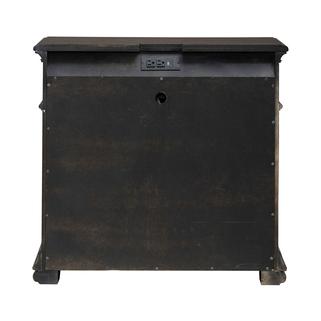 Provence Park Nightstand - Modern Bedside Table with Drawer, Wooden End Table for Bedroom, Living Room & Office - Perfect for Storage & Decor