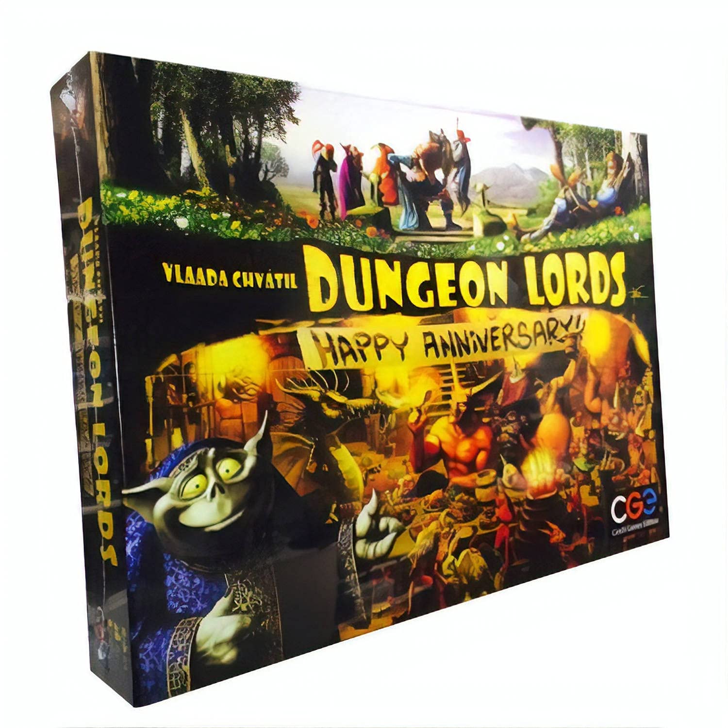 Dungeon Lords Board Game by Czech Games - Strategy Game for Adults & Teens - Perfect for Game Nights, Parties & Family Gatherings