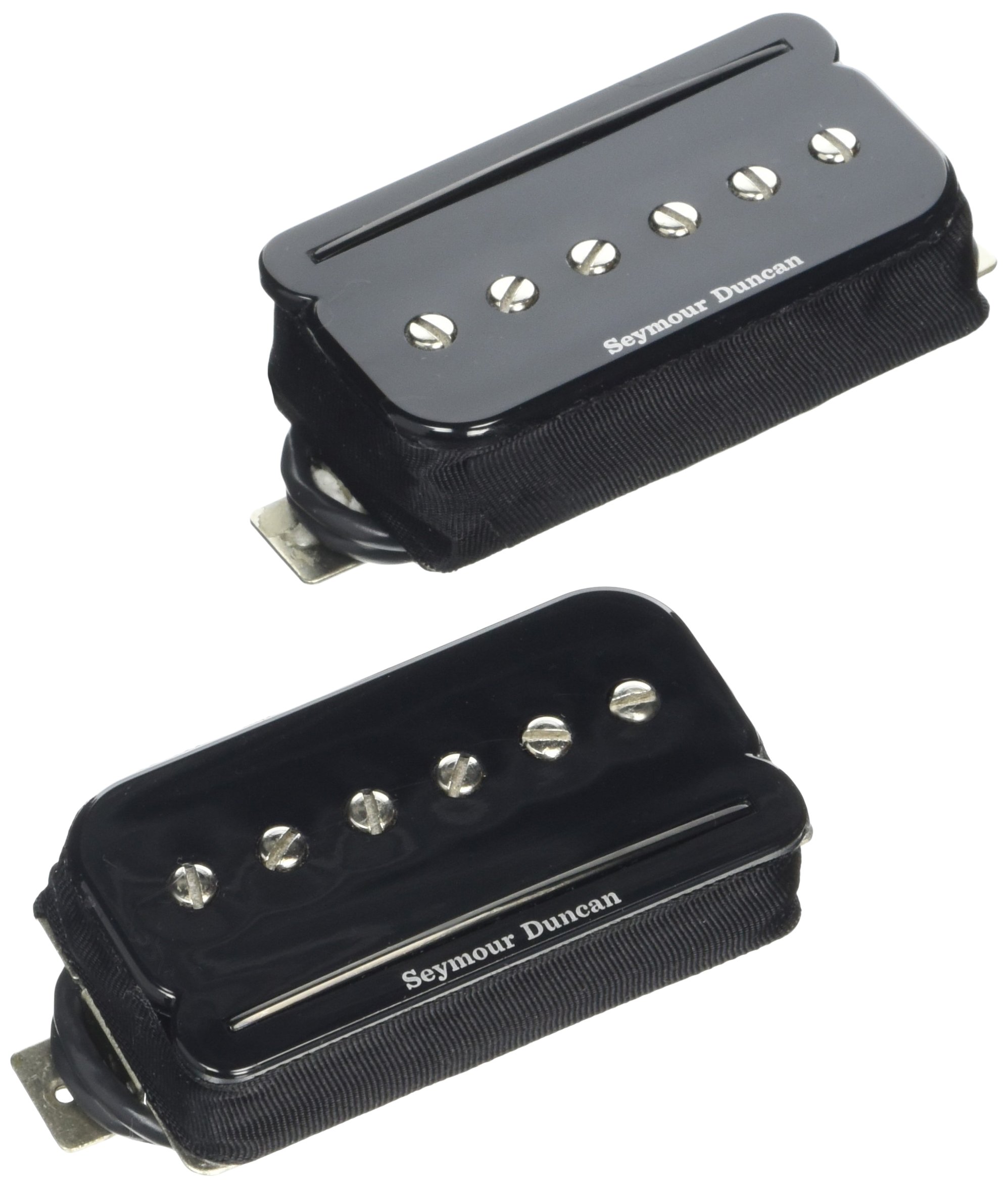 Seymour Duncan P-Rails Humbucker Pickup Set - Black Electric Guitar Pickups for Versatile Tones | Perfect for Rock, Blues, and Jazz Performances