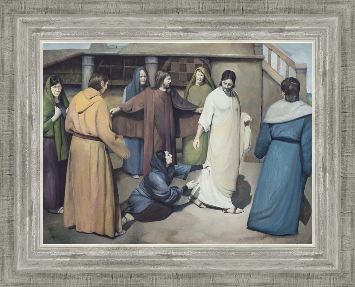 Jesus Healed the Sick by Touching His Garment - Biblical Story for Sunday School Lessons & Christian Faith Inspiration
