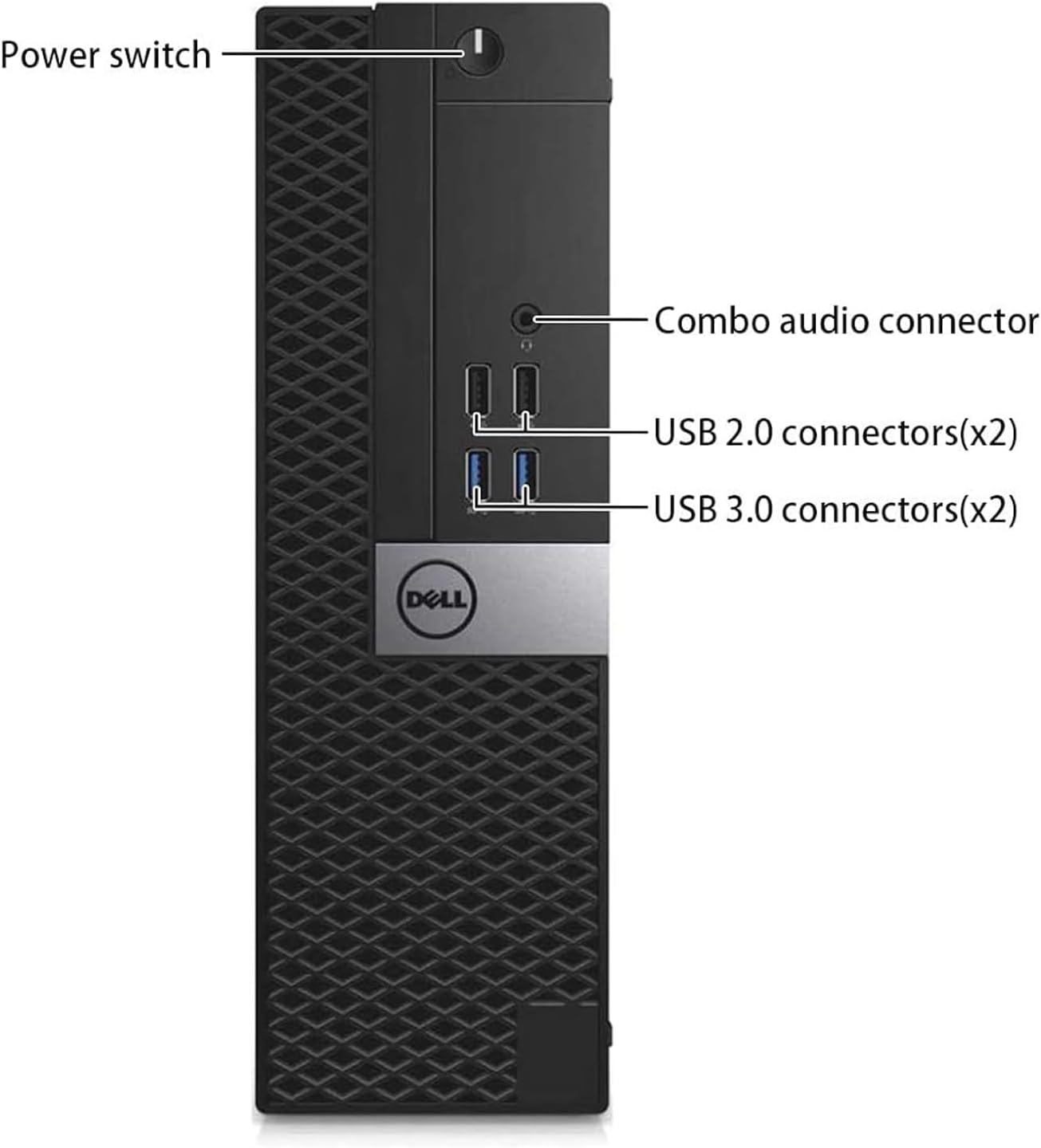 Dell OptiPlex Desktop Computer - Intel Core i5 Processor up to 4.20GHz, 8GB RAM, 500GB HDD, Windows 10 Pro, WiFi & Bluetooth, DVD Drive - Perfect for Home Office, Business & Gaming