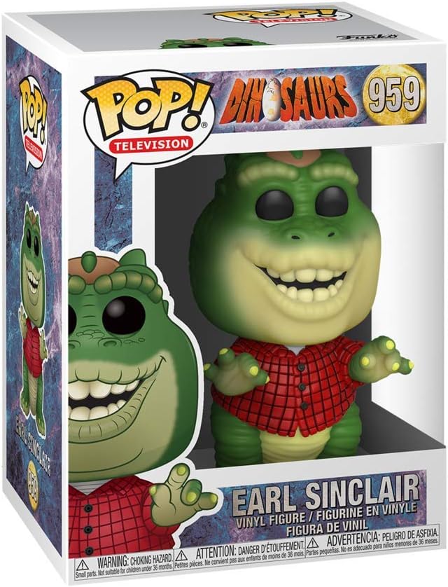 Rare Dinosaurs Earl Sinclair #959 (VAULTED) Collectible Toy - Perfect for Disney Fans, Animation Collectors & Dinosaur Enthusiasts
