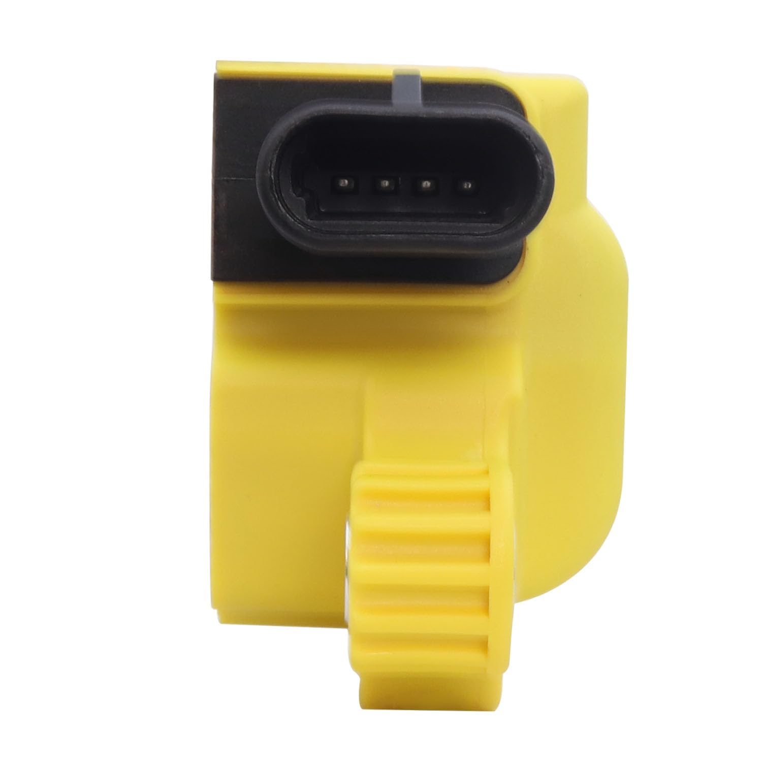 8-Piece Yellow Square Ignition Coil Pack Set - Compatible with Chevy Silverado 1500, Avalanche, Tahoe, Suburban & GMC Yukon, Sierra, G8, Grand Prix, H3 V8 (2007-2011) - Replaces UF413, 12570616 - Perfect for Engine Performance & Tune-Up Maintenance