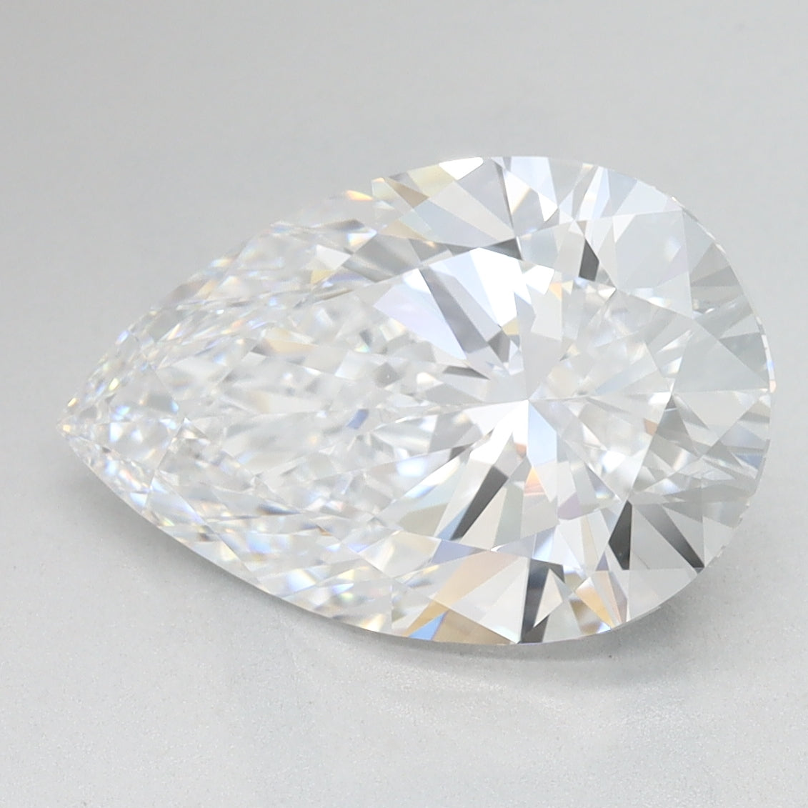 3.00 Carat Pear Lab Grown Diamond - VVS1 Clarity, D Color, GIA Certified | Perfect for Engagement Rings & Anniversary Gifts
