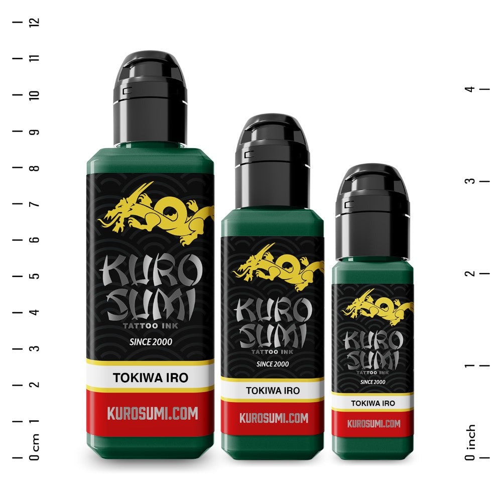 Kuro Sumi Tokiwa Iro - Premium Japanese Ink for Calligraphy & Tattoo Art - Perfect for Traditional Brush Painting and Professional Tattoo Designs