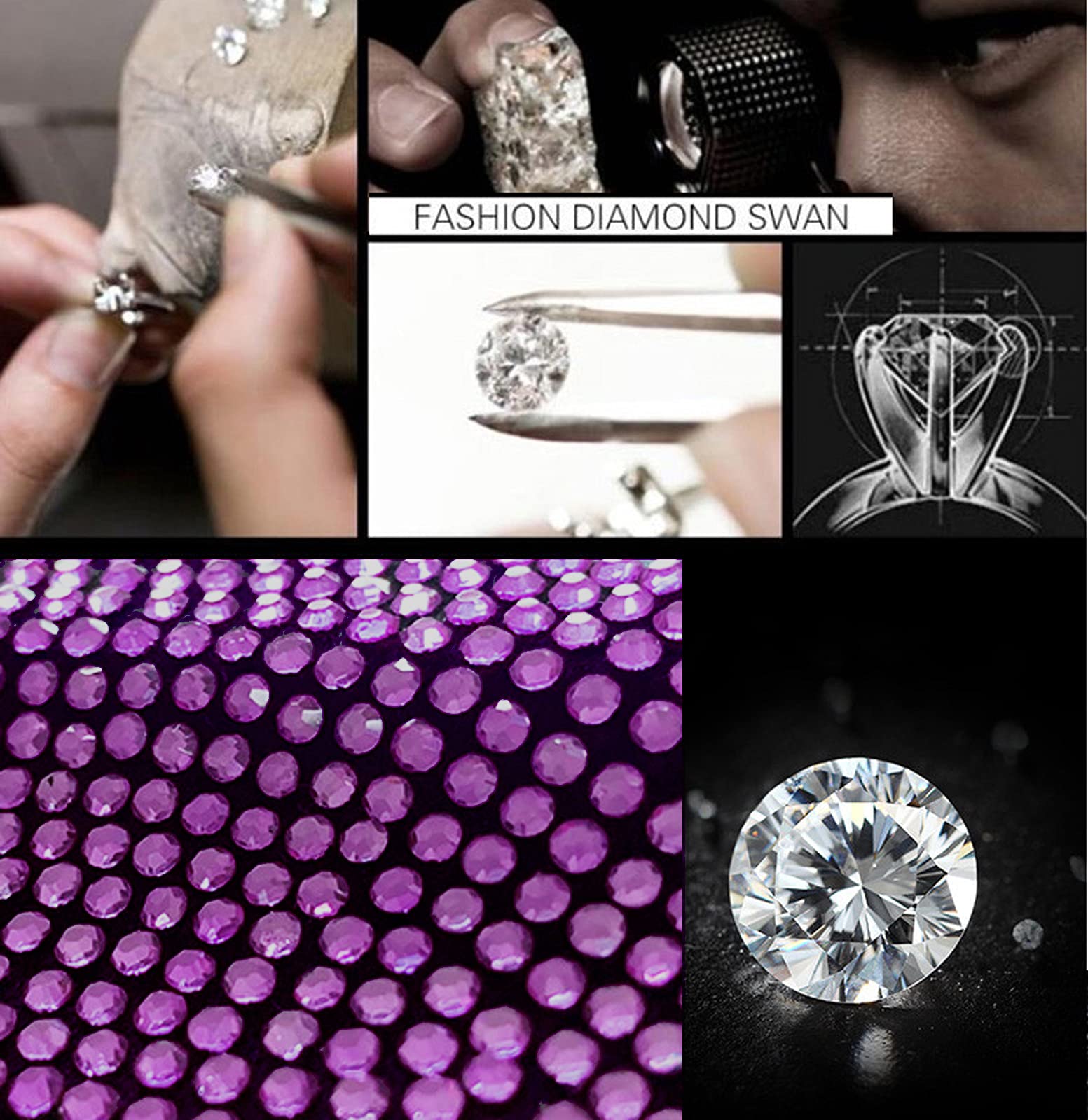 Sparkling Purple Rhinestone Car Armrest Cover for Women - Diamond Bling Center Console Protector - Luxury Car Accessories & Decor Gift for Her | Perfect for Sedans, SUVs & Daily Commute