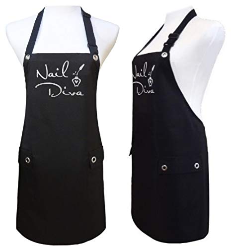 Waterproof Nail Technician Apron for Manicure & Pedicure - Durable Salon Smock for Nail Artists & Professionals | Ideal for Nail Salons, Home Use & Beauty Services