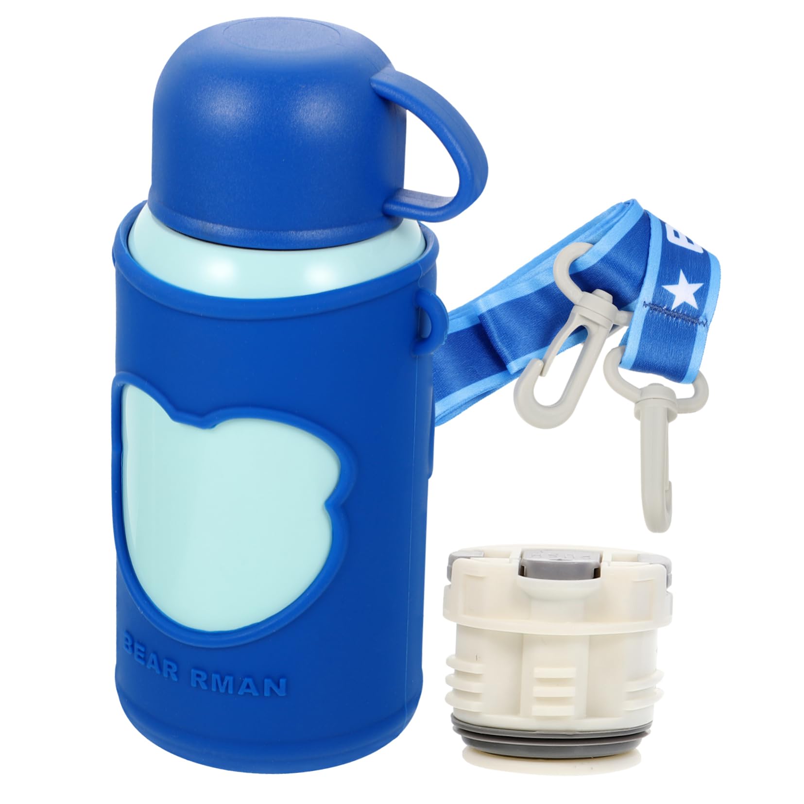 **Luxshiny 4-Pack Insulated Stainless Steel Water Bottles for Kids - BPA-Free, Leak-Proof, Durable Outdoor Sports & School Water Bottles for Boys and Girls**