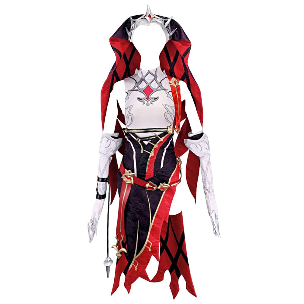 Rosaria Cosplay Costume - Game Character Dress Uniform for Halloween Party, Anime Conventions & Cosplay Events