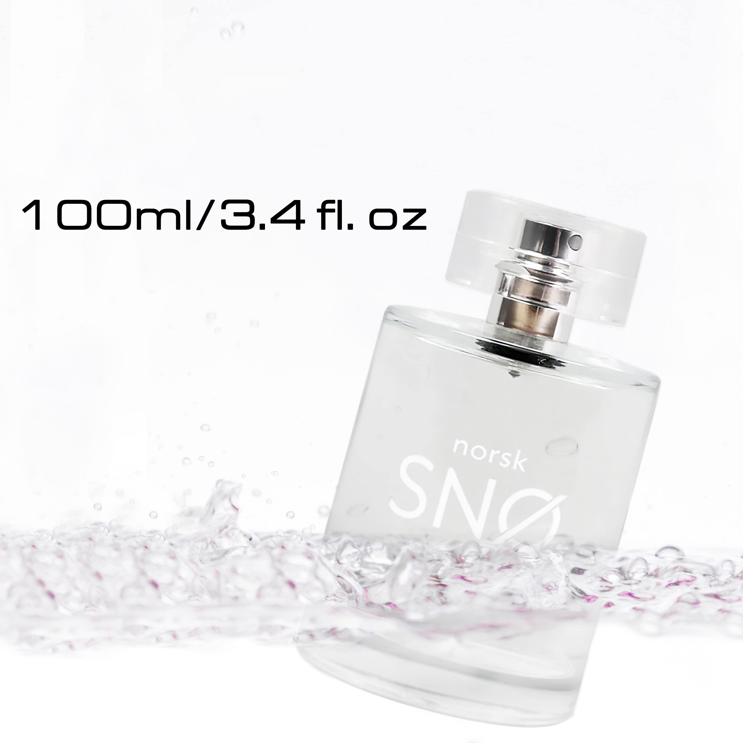 Geir Ness NORSK SNØ Eau de Parfum - Unisex Cologne with Fresh Herbs & Sensual Notes - 100ml Natural Perfume for Men & Women - Perfect for Date Nights, Office Wear & Special Occasions