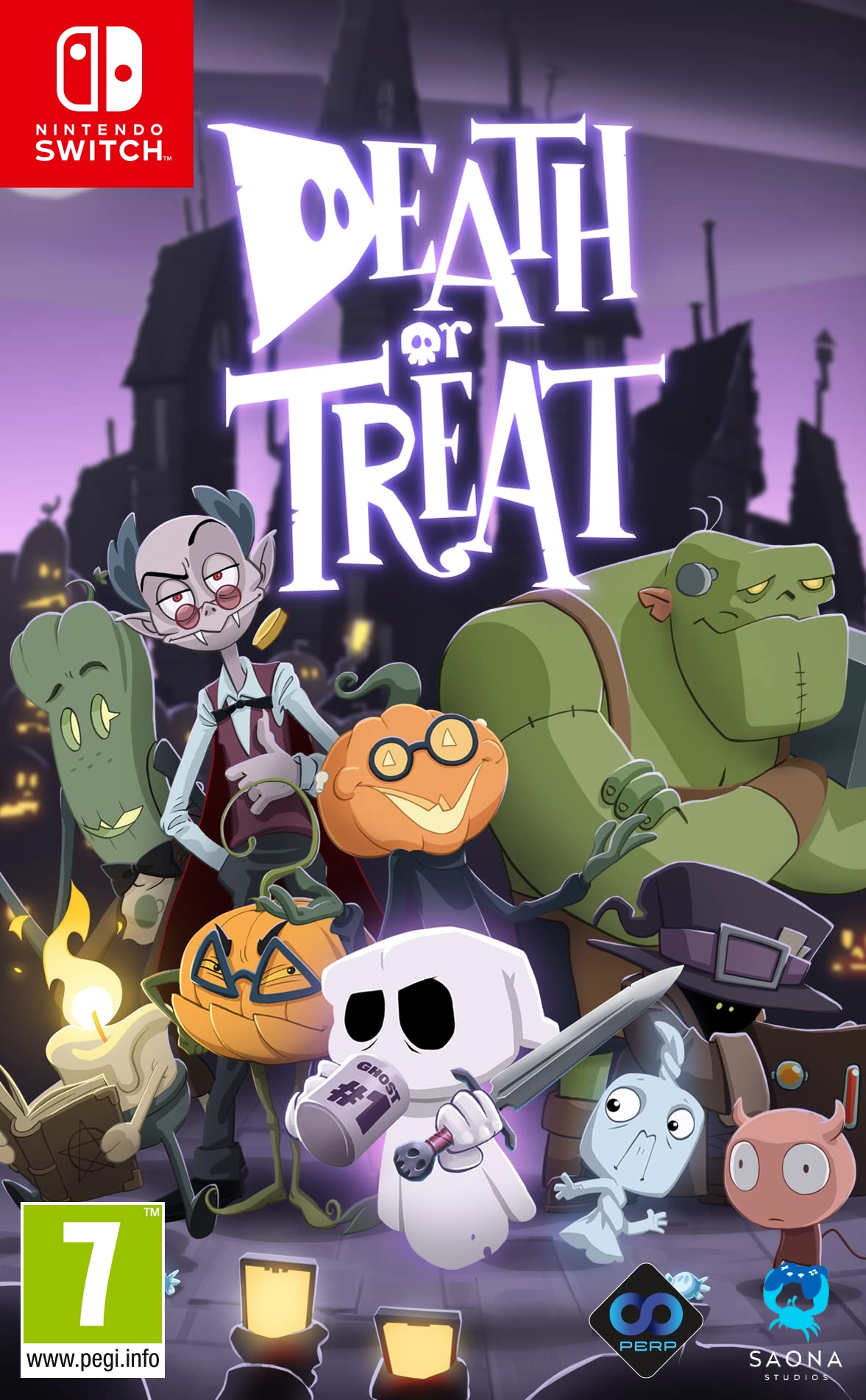 Death or Treat - Nintendo Switch Game | Horror Action-Adventure for Halloween | Perfect for Spooky Gaming Nights & Party Fun