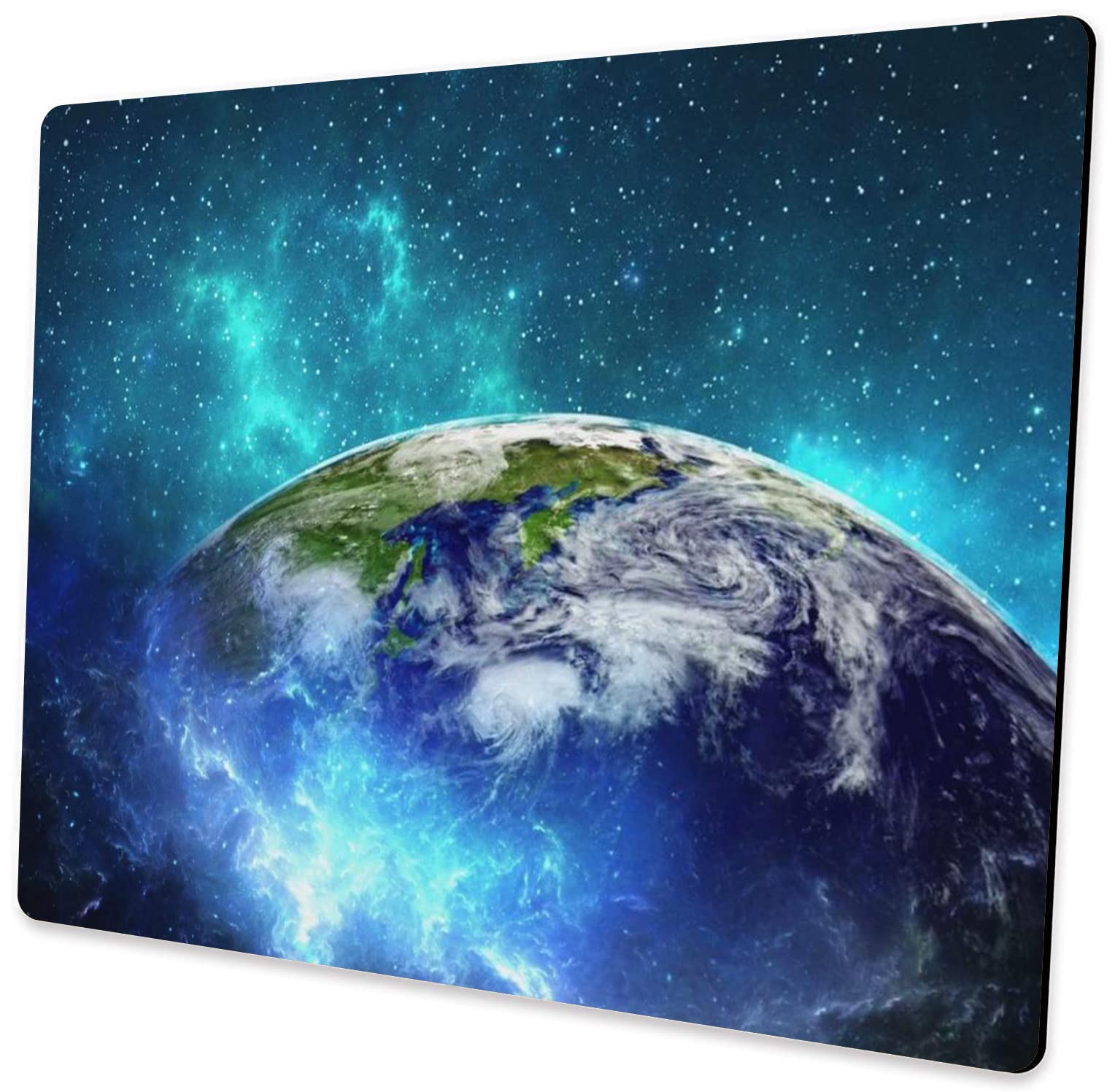 Custom Square Gaming Mouse Pad - Non-Slip Rubber Base for PC & Office Use - Starry Sky Design Computer Mousepad for Gamers & Workstations - Perfect for Gaming, Office Work & Home Desks