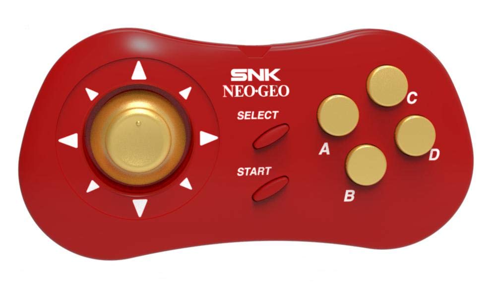 NEO GEO Mini Console - Retro Gaming System with 40 Classic Games | Perfect for Christmas Gifts & Home Entertainment