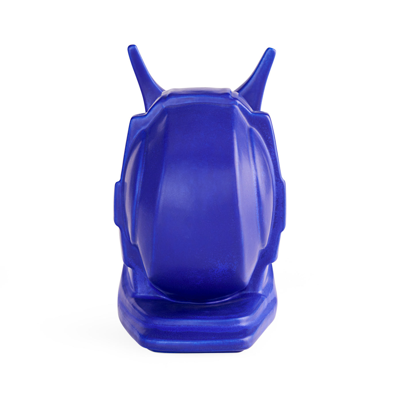 Cobalt Blue Snail Figurine - Handmade Ceramic Home Decor for Living Room, Shelf & Office Desk | Unique Gift for Collectors & Nature Lovers