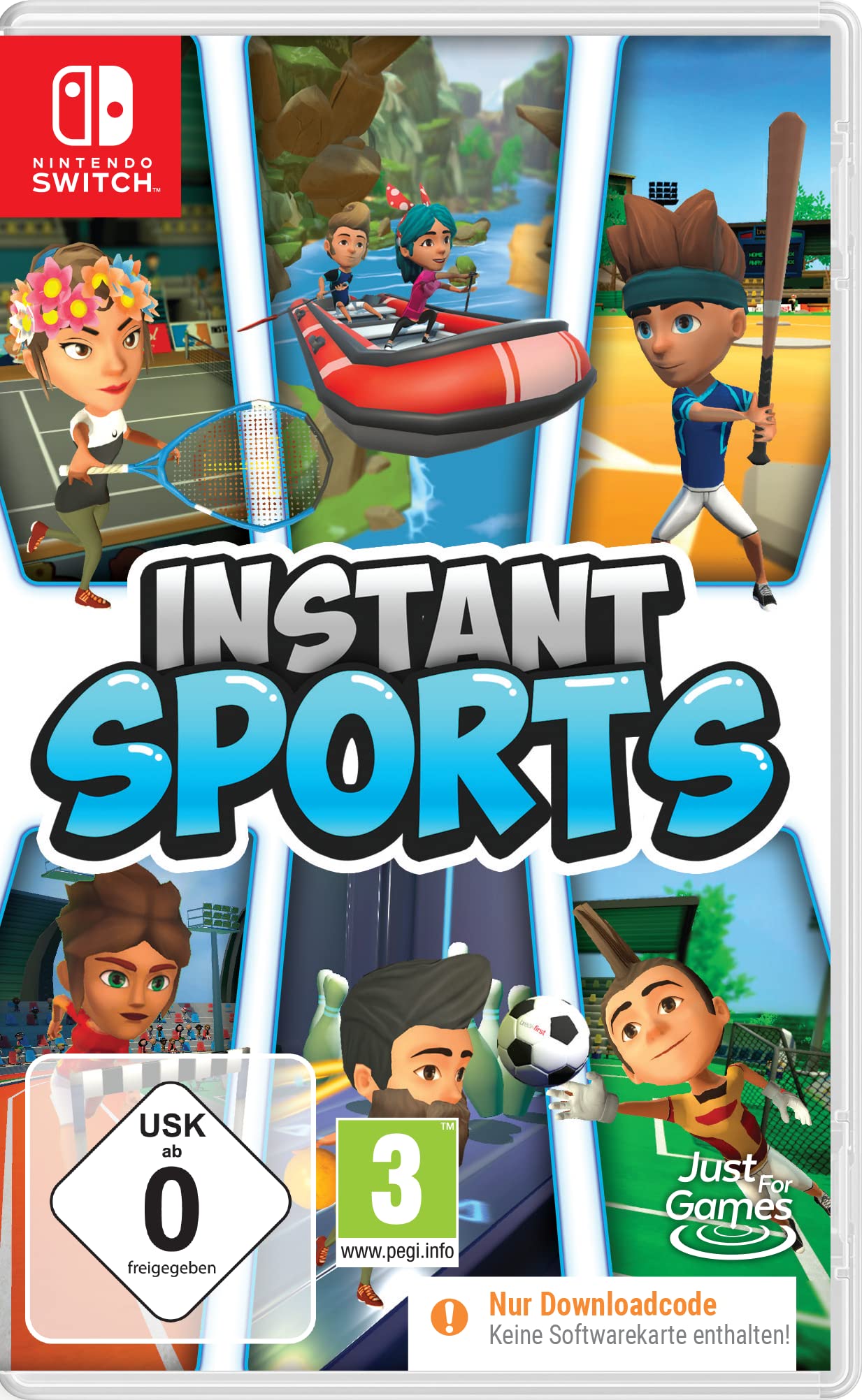 Instant Sports for Nintendo Switch - Fun Multiplayer Games for Family & Friends - Perfect for Parties, Game Nights & Indoor Entertainment
