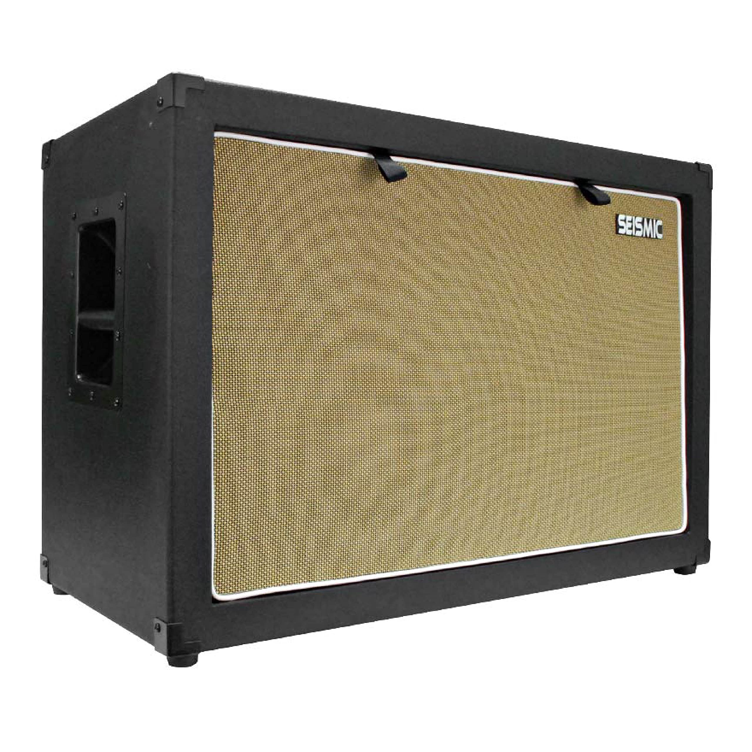 Seismic Audio 2x12 Empty Guitar Speaker Cabinet - 7 Ply Birch Wood, 12