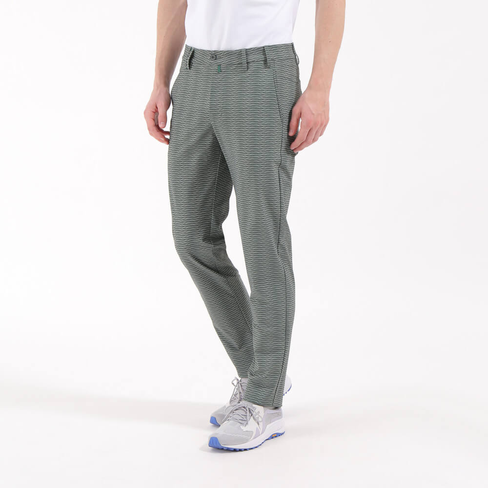 4-Way Stretch Welt Pocket Printed Trousers for Women - Comfortable & Stylish Casual Pants - Perfect for Work, Travel & Everyday Wear