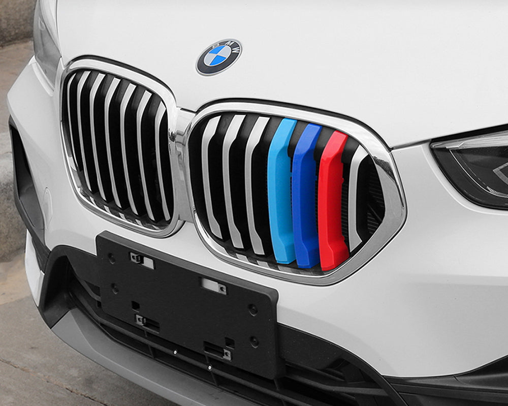 BMW F48 X1 LCI Model Kidney Grille Insert Trims (2020+) - Colorful Custom Upgrade for Enhanced Style - Perfect for Car Enthusiasts & Show Car Modifications