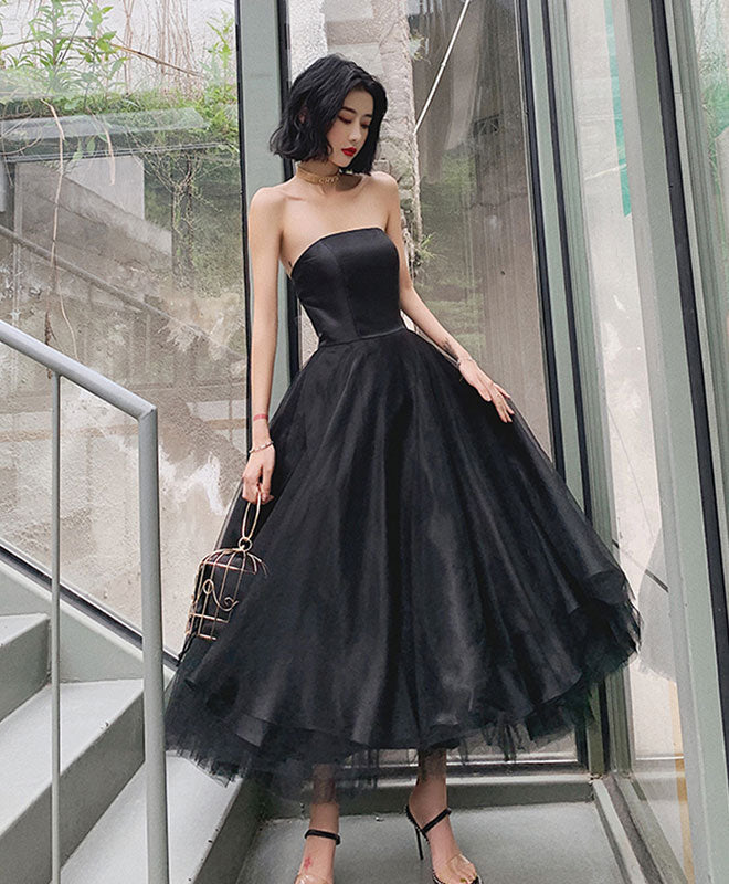 Elegant Black Tulle Short Prom Dress for Homecoming - Perfect for Parties, Dances & Special Occasions