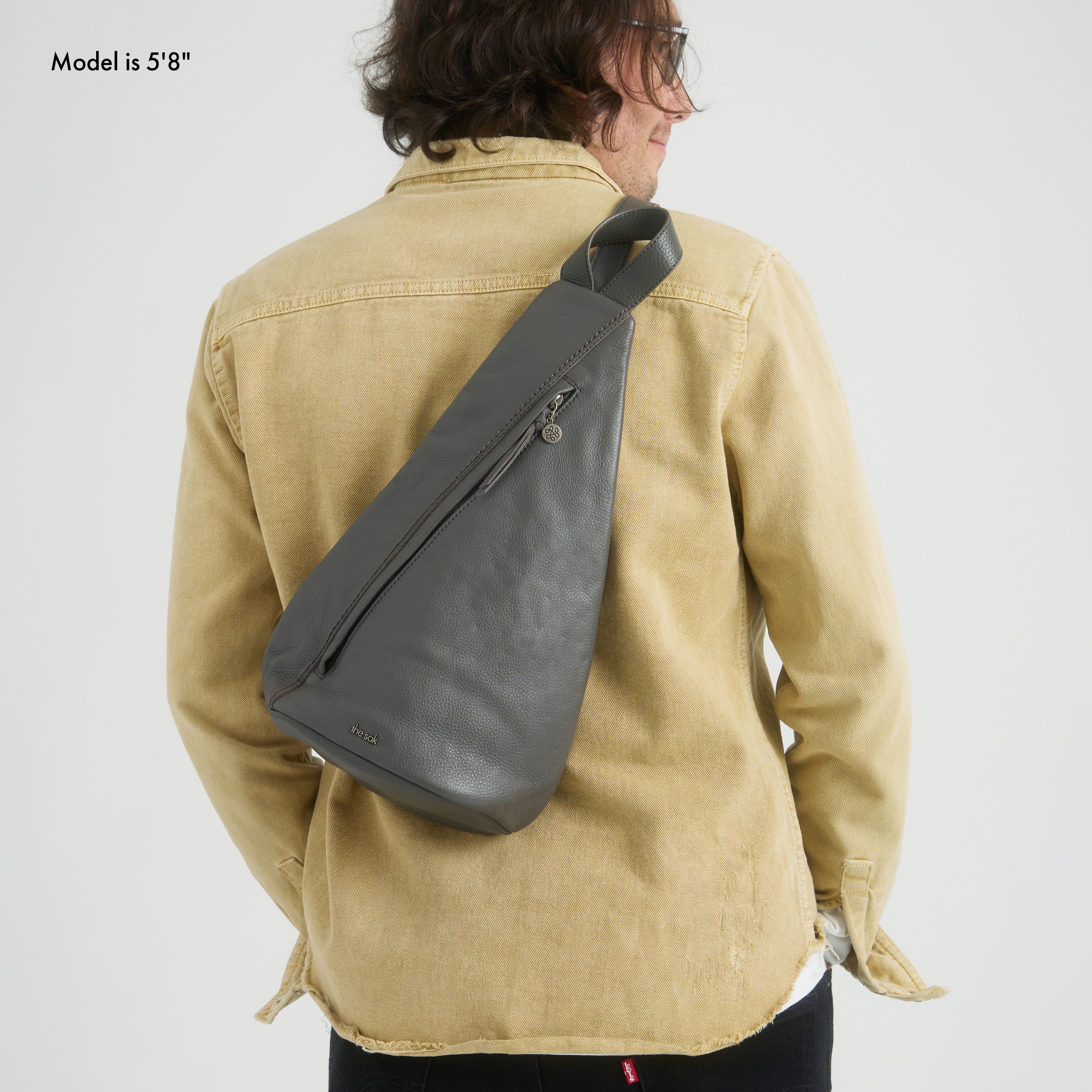 On The Go Sling Backpack - Lightweight Crossbody Travel Bag for Men & Women - Perfect for Hiking, Commuting & Everyday Use