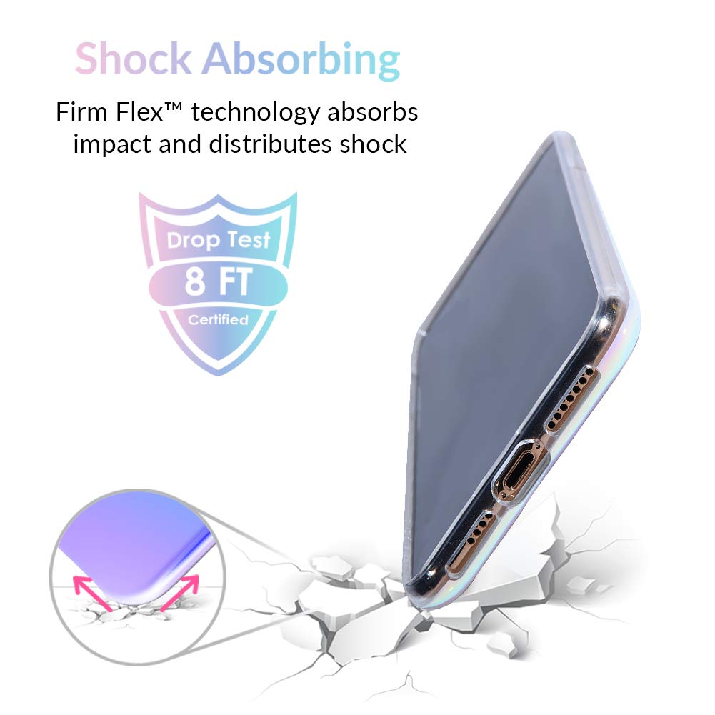 Velvet Caviar iPhone Xs & iPhone X Case - Iridescent Holographic Color Changing Phone Cover for Women & Men (Nebula) | Trendy Protective Case for Everyday Use & Special Occasions