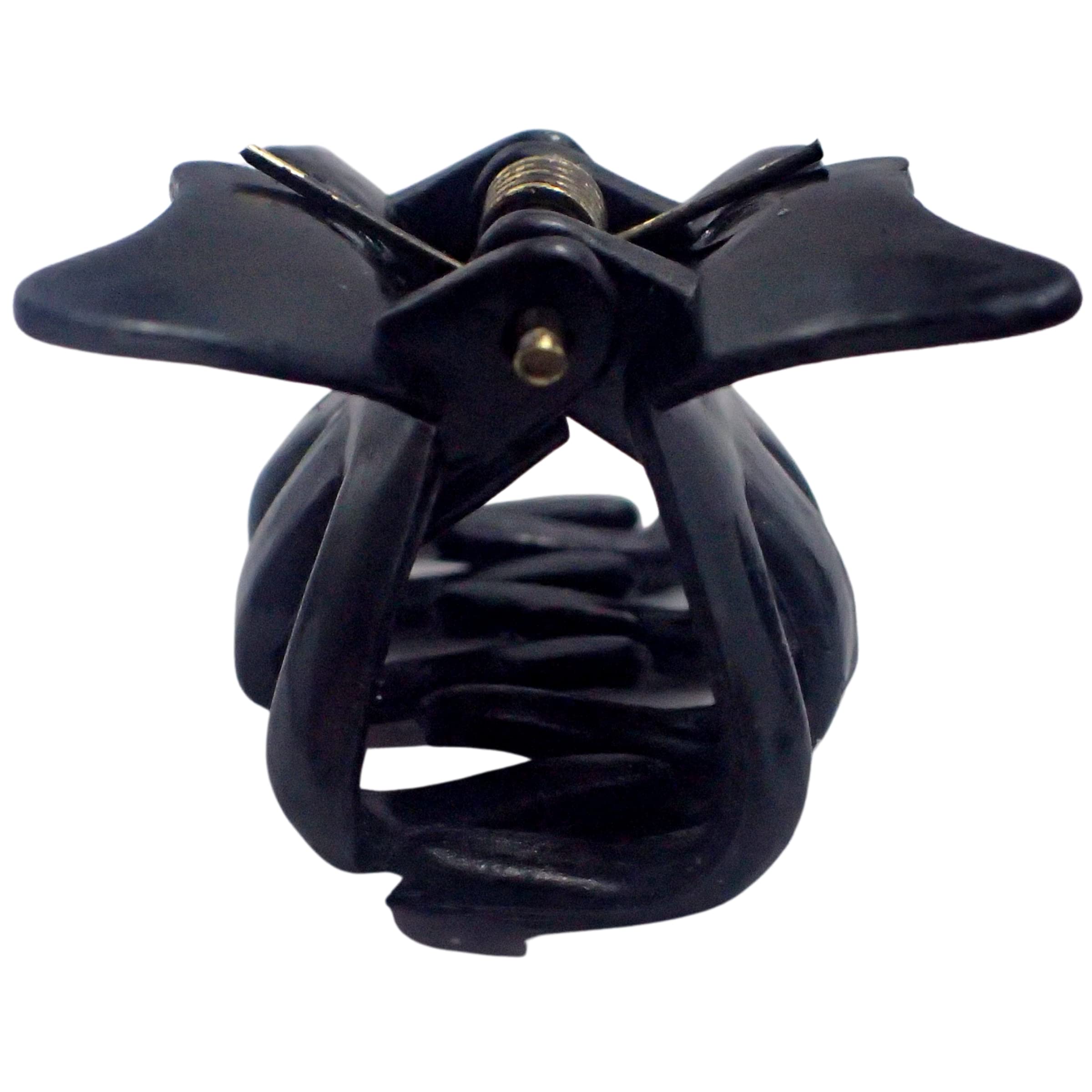 Topkids 6-Piece Mini Butterfly Hair Clips for Women & Girls - Black Hair Claw Clips for Styling, Hair Accessories | Perfect for School, Parties, Weddings & Everyday Use